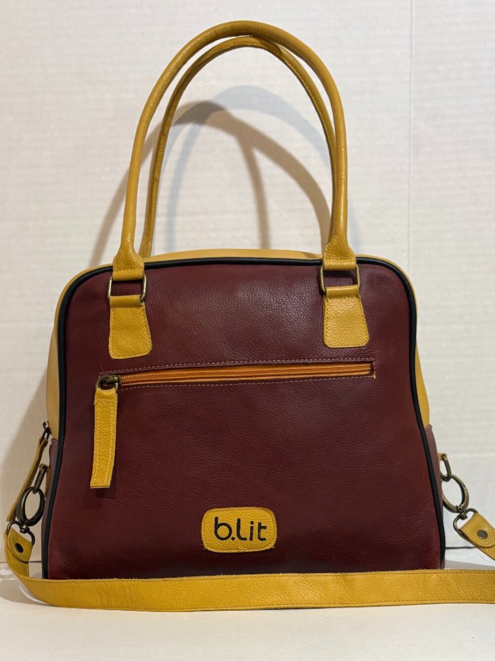 b.lit Purse Overnight Travel Bag Tote